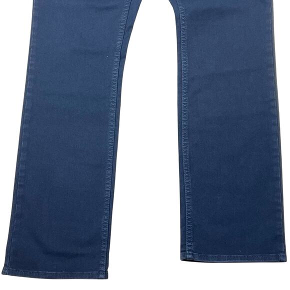 Vans Off the Wall Chino Pants 32x30 Navy Blue Modern Fit Mid Rise New - Picture 4 of 10